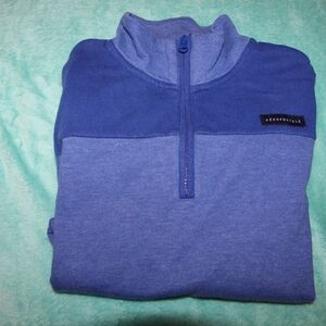 Aeropostale Blue Half-Zip Sweatshirt